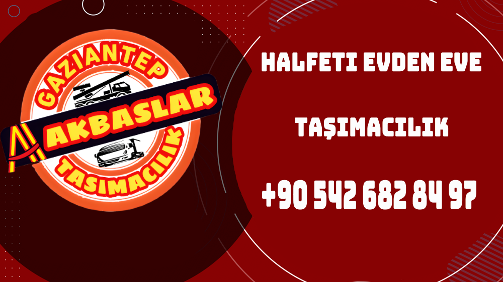 Halfeti Evden Eve Taşımacılık